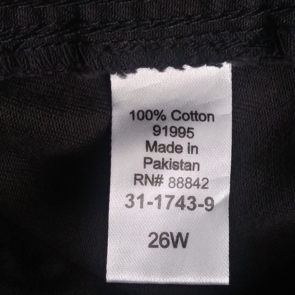 Woman Within plus size  pull on pants - Picture 8 of 8